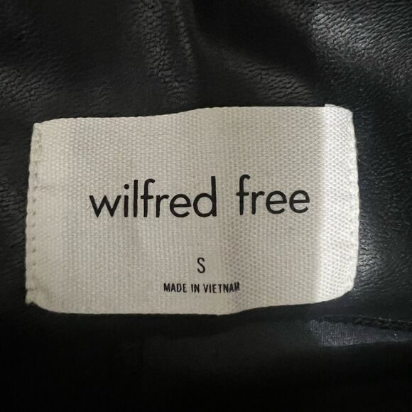 Wilfred free black vegan leggings size small rocker edgy concert punkcore - Picture 4 of 8